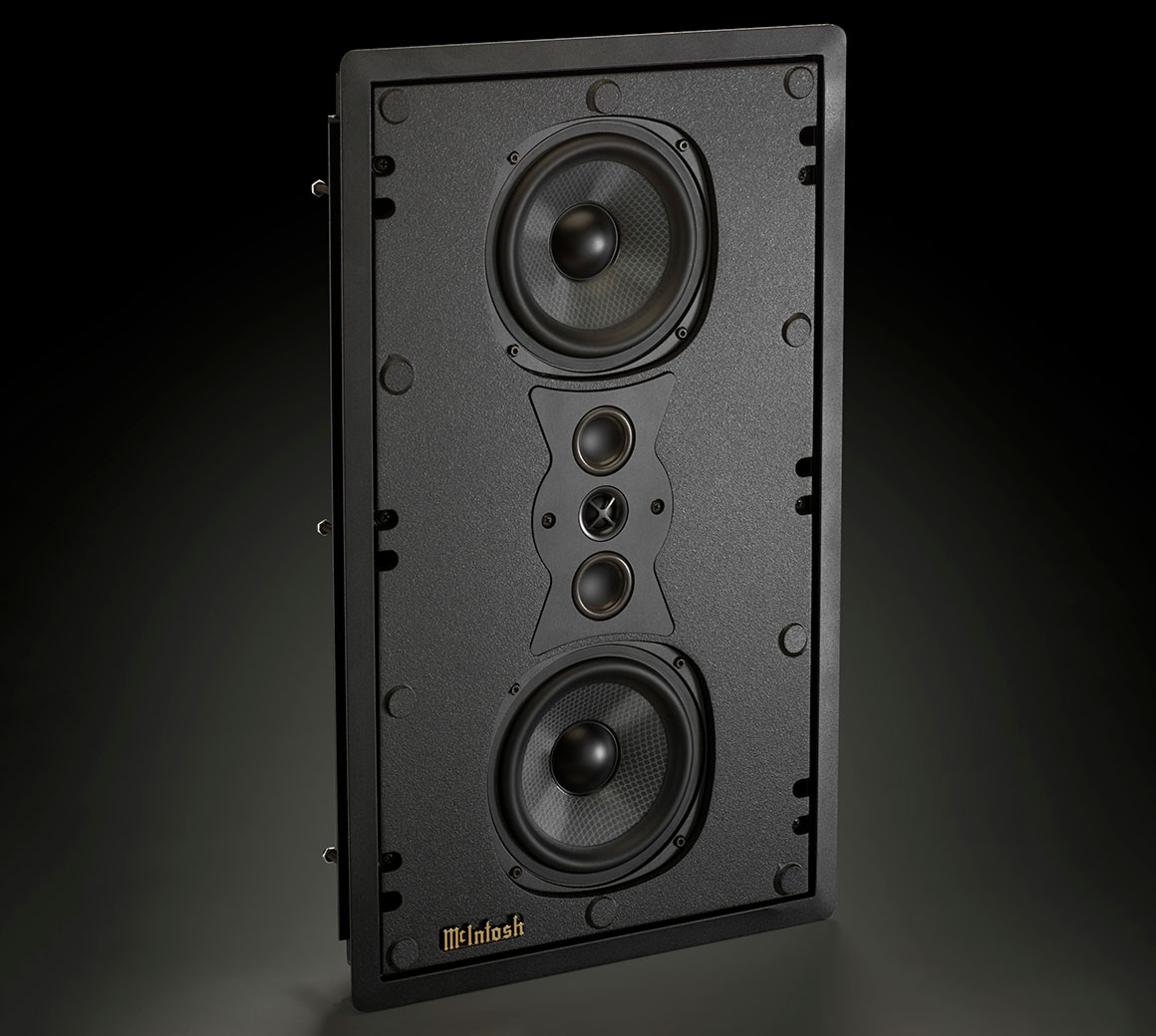 Lo que no imaginabas: altavoces empotrables a pared de McIntosh, discreción y sonido High End