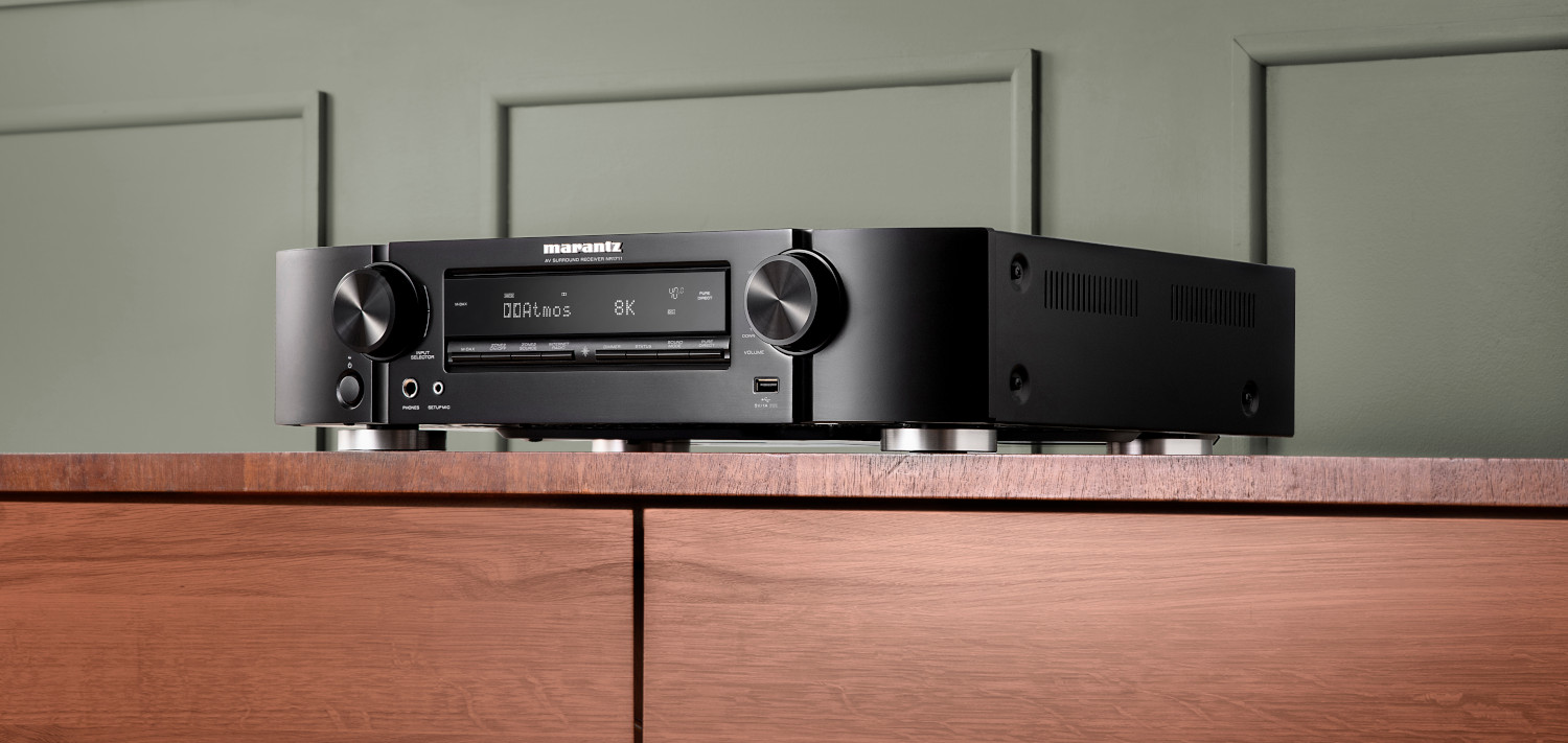 Surround de nueva generación en receptor AV de perfil delgado: NR1711 de Marantz