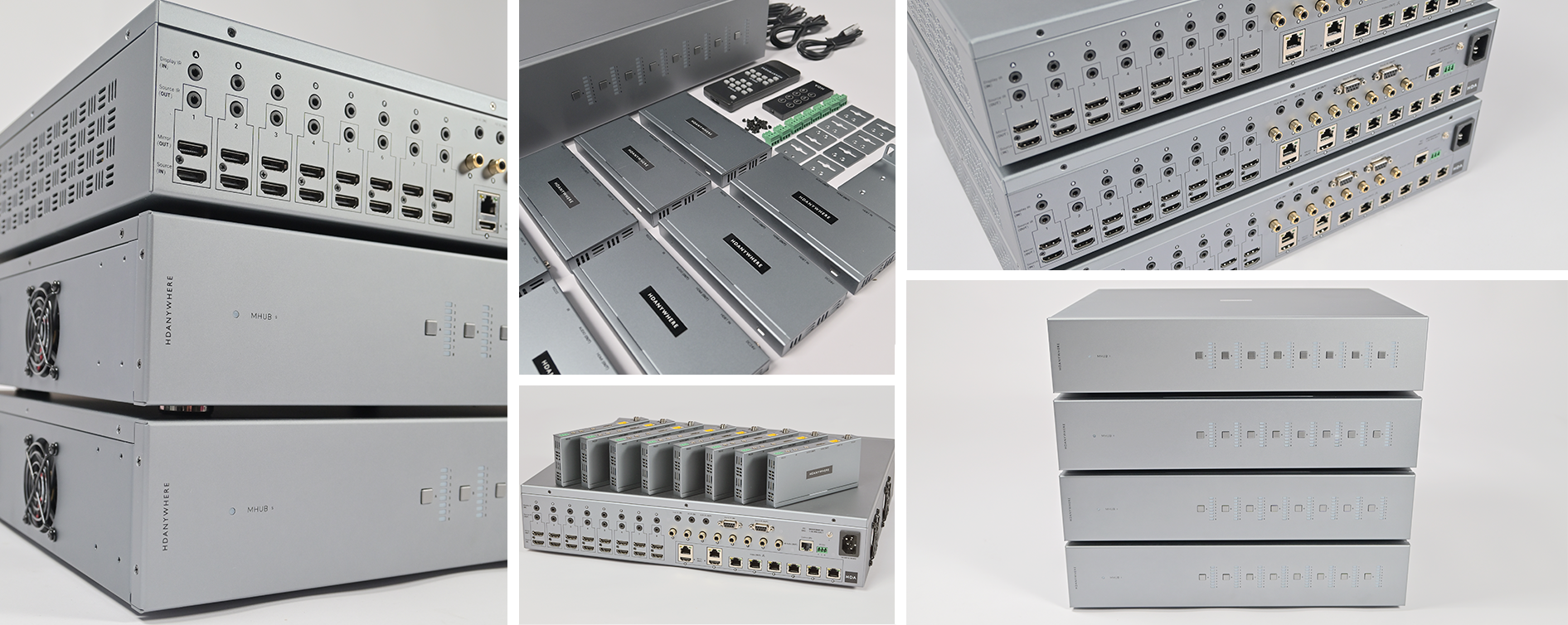 Las ventajas de MHUB-S, la matriz apilable de HDANYWHERE
