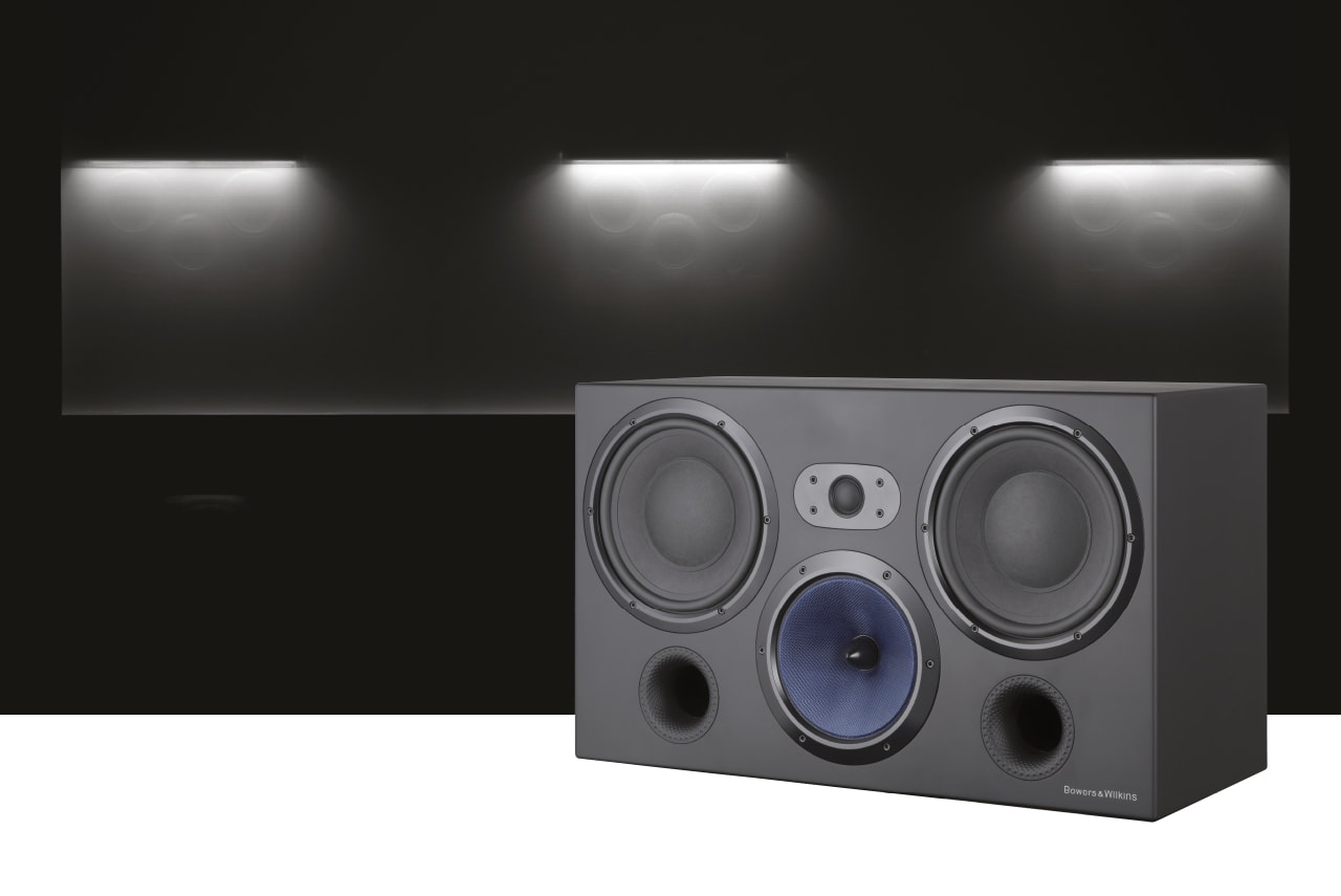 Sonido de cine como en el cine con serie CT700 de Bowers & Wilkins