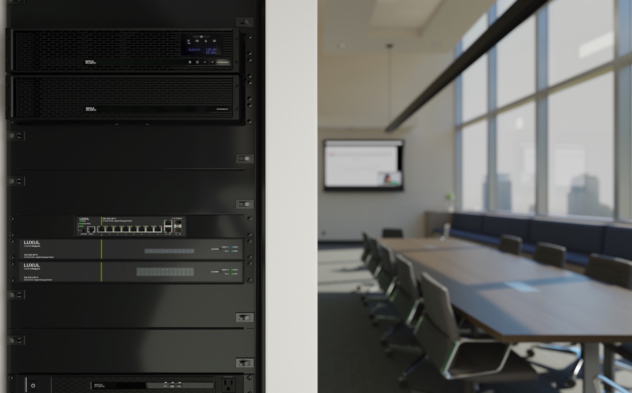 Luxul presenta ocho nuevos conmutadores PoE+ AV en InfoComm 2023