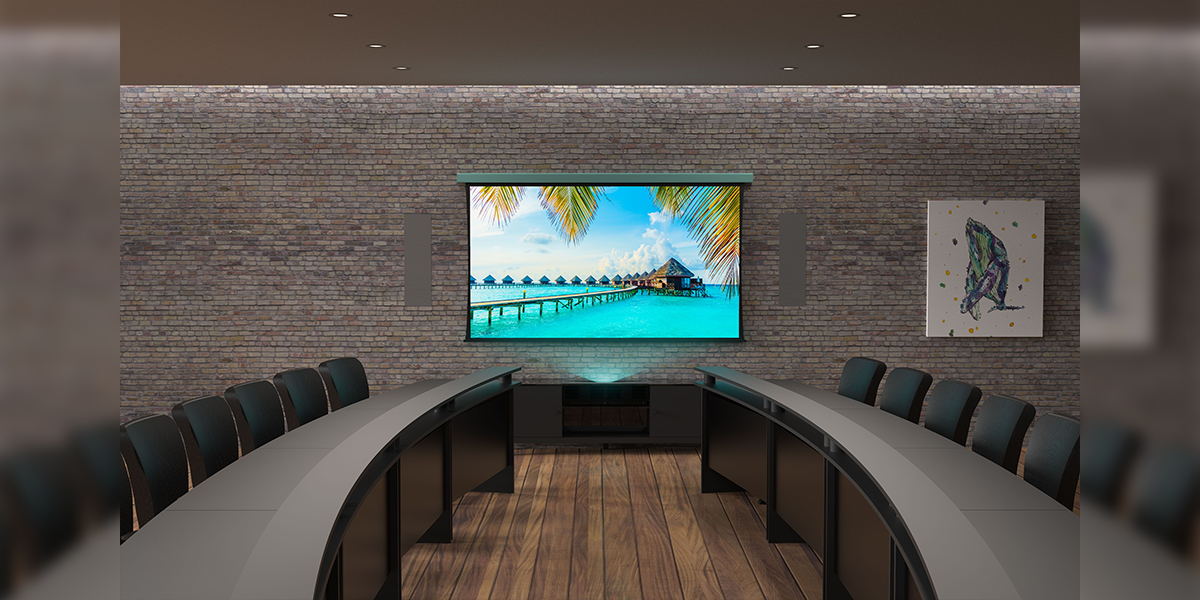 Screen Innovations presenta la pantalla de proyección motorizada Solo 3 en el mercado ProAV
