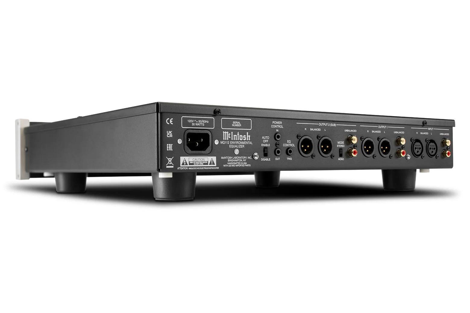 Vuelven los equalizadores: para muestra el ecualizador analógico ambiental MQ112 de Mcintosh