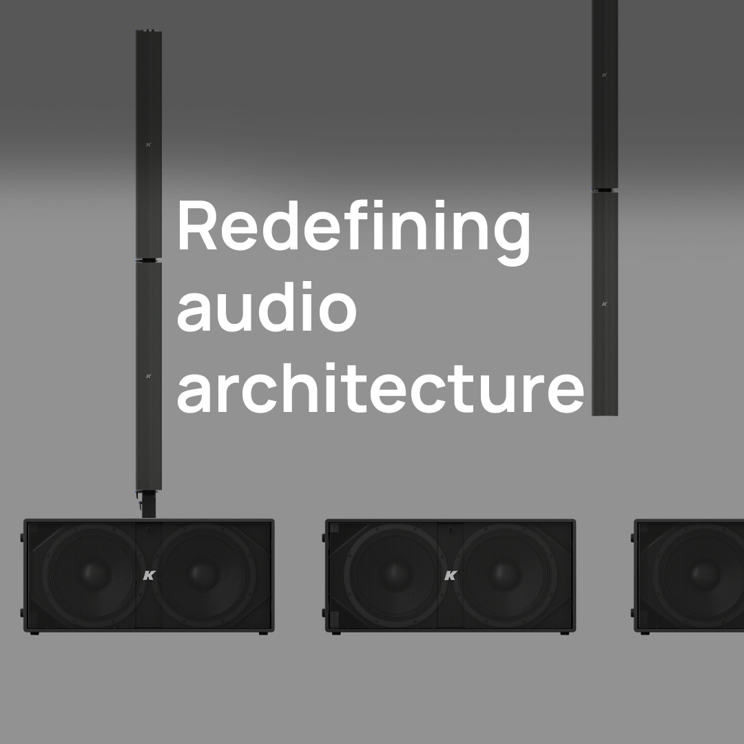 La arquitectura de los altavoces Pinnacle de K-array
