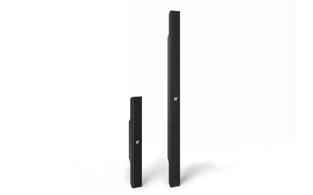 Kobra de K-Array. Altavoz de arreglo lineal de acero inoxidable con drivers de 2”